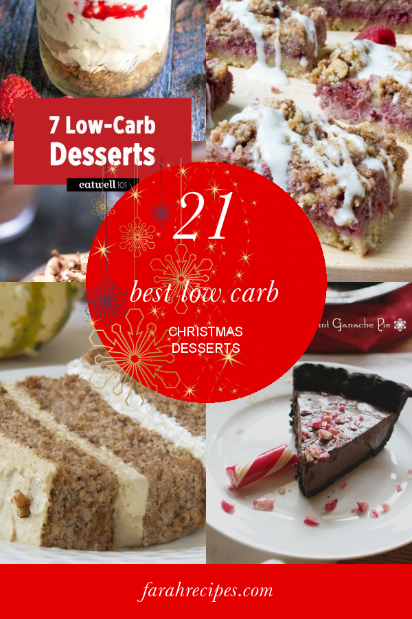 21 Best Low Carb Christmas Desserts – Most Popular Ideas of All Time